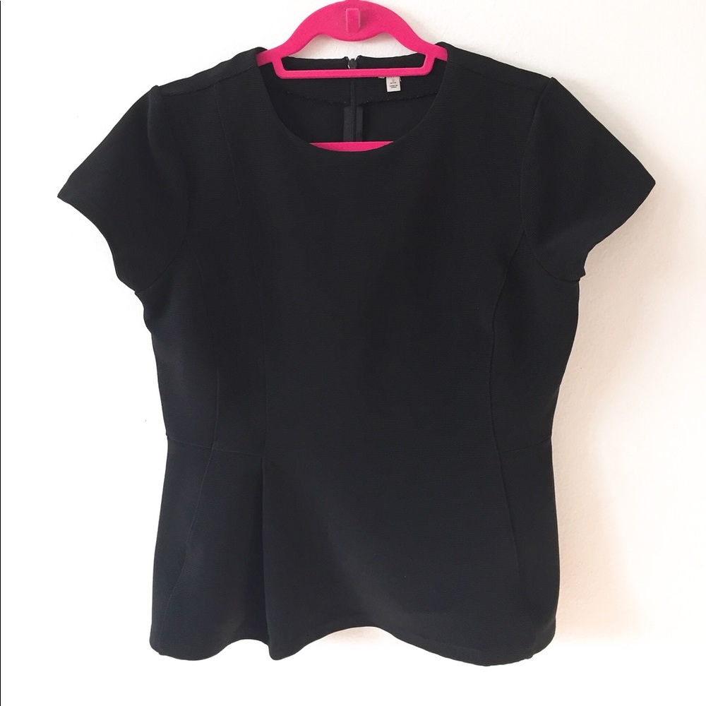 Halogen L Petite Black Top